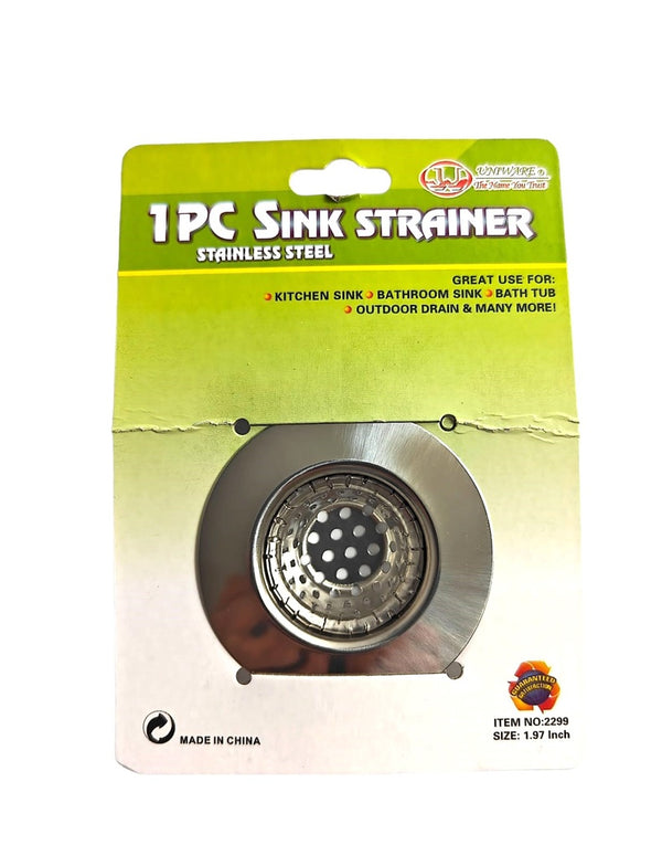 Uniware "2 Punch Whole Sink Strainer