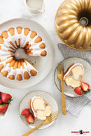 Nordic Ware Elegant Party Bundt Pan, 22.3 x 9.3 cm, Gold