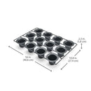 12-Cup Non-Stick Mini-Popover Pan