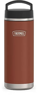 Saddle-colored Thermos ICON Series water bottle with handle lid