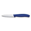 Victorinox 4" Blue Straight-Edge Pointed-Tip Paring Knife