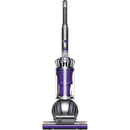 Upright front view of the Dyson Ball Animal 2 vacuum in purple and gray.