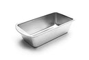 Fox Run 8.5-inch tin-plated steel bread pan angled view