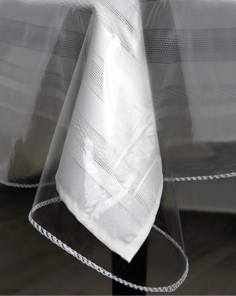 Super Clear Tablecloth 70x216
