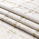 60" x 90" Polyester Tablecloth- Jacquard, Wave Gold Tablecloth