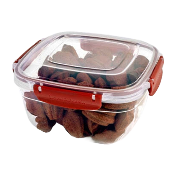 80oz Square Container Red Seal