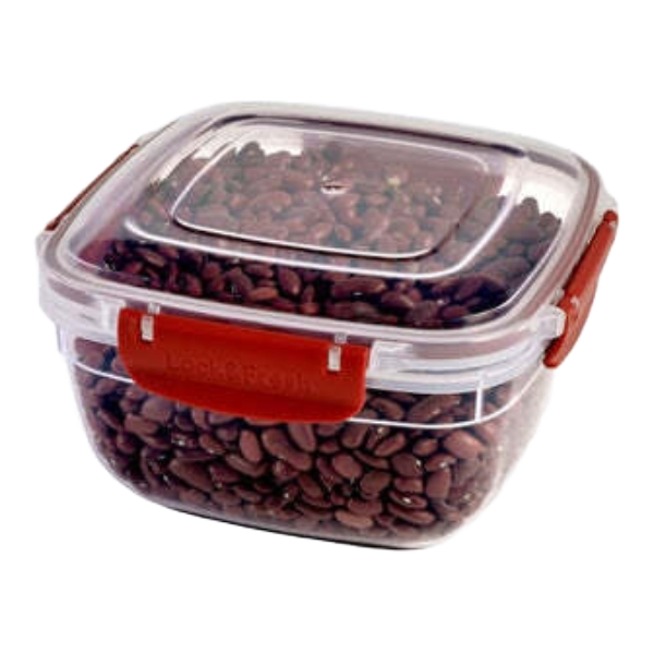 48oz Square Container Red Seal