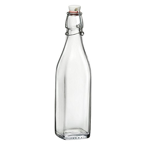 Bormioli Rocco Swing Glass 17 Ounce Bottle, Set Of 4, Tough And Durable