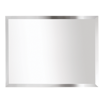 16" X 12" Rectangular Glass Mirror Candle Plate