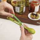 Joseph Joseph 10105 Scoop & Pick Jar Spoon and Fork Set, Green