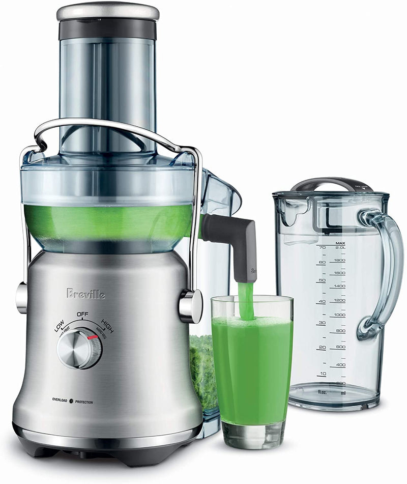 Breville BJE530BSS1BUS1 the Juice Fountain Cold Plus Countertop Centrifugal Juicer, 70 fl oz