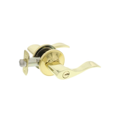 Entry Lock Gold Lever