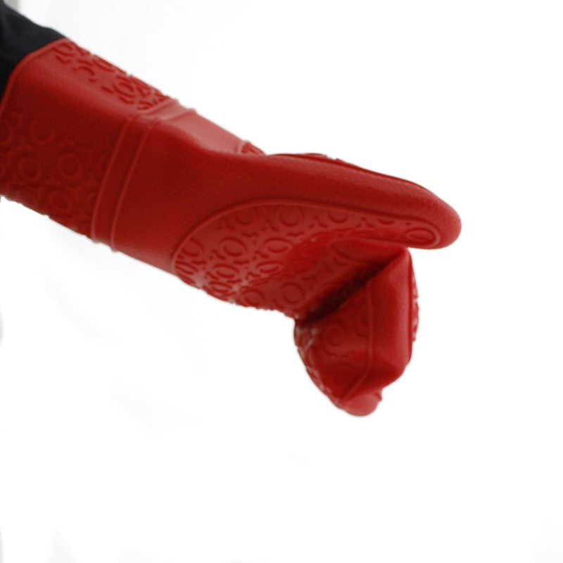 Elbee Silicone Fabric Glove Set of 2 with Trivet