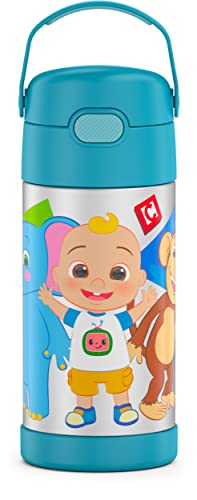 Thermos Funtainer Super Mario Bro 12 Ounce Stainless Steel Kids Bottle