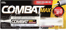 Combat Max Roach Killing Gel in a syringe applicator, designed to kill roaches in their nests.