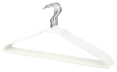 Laura Ashley 25pk Deluxe Velvet Hangers Black