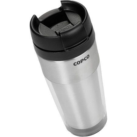 Copco Desktop Stainless Steel Coffee Mug, 16-Ounce