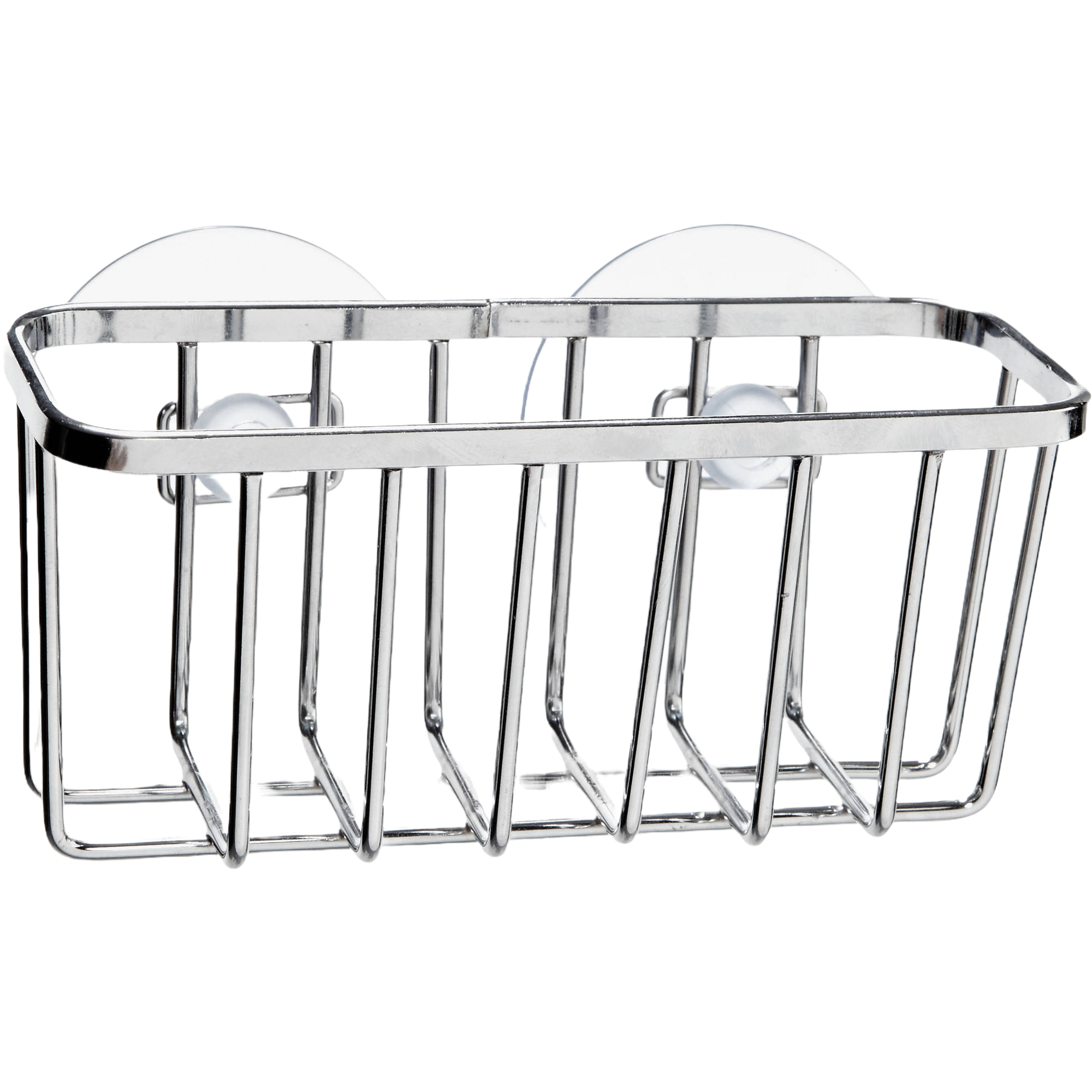 Sponge Basket Chrome With 2 Suction Cups
