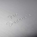 Fat Daddios Anodized Aluminum, Fluted Tart Pan Removable Bottom, 8 in x 1 in