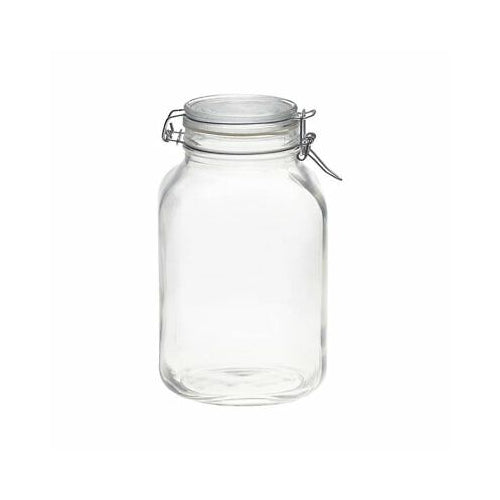 Bormioli Rocco Canning Jar, 3 Liter, Glass