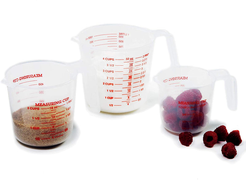 Norpro 4-Cup Capacity Plastic Measuring Cup