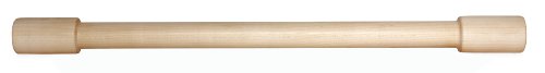 J.K. Adams Lovely Maple Wood Rolling Pin, 24-inches by 1-3/4-inches by 1/4-inches, Off-White