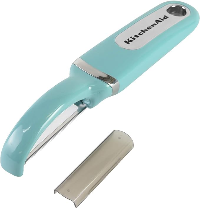 KitchenAid Classic Euro Peeler, Aqua Sky, 13.5-Inch