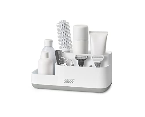 Joseph Joseph EasyStore Bathroom Storage Countertop Organizer Caddy , Gray