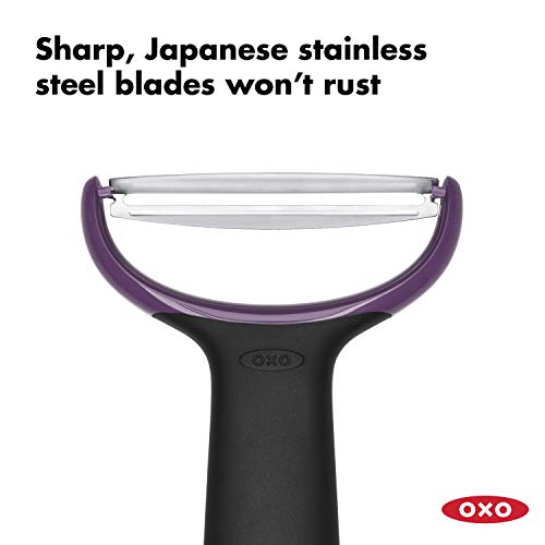 OXO Good Grips Large Vegetable Y Prep Peeler, Black