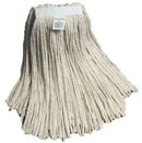Heavy-weight cotton mop head with a plain white band.