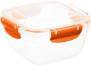 30oz Square Container Orange Seal