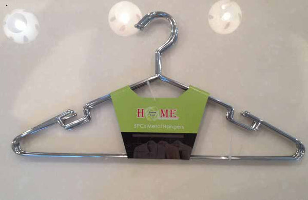 Uniware 5pc Heavy Duty Metal Hanger Set