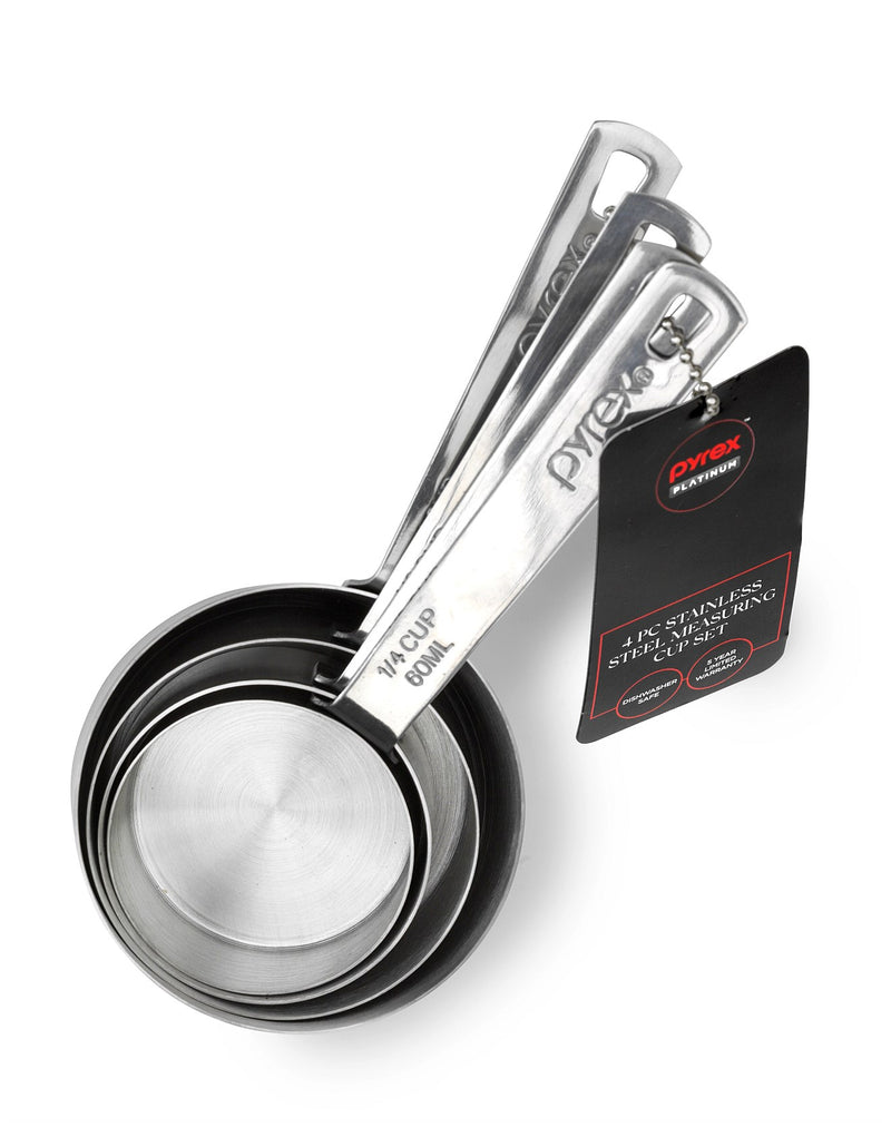 4pc Stainless Steal Measuring Cups