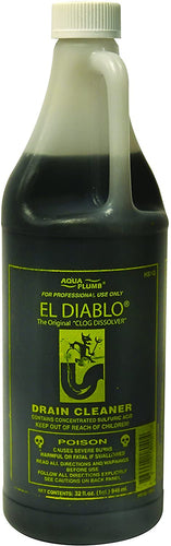 El Diablo Drain Cleaner Half Gallon