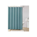 70" X 72" Light Blue Polyester Clothe Shower Curtain with Splash Guard