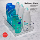 Copco Mini Large Storage Bin, 11.5 x 8.5 x 3.5 Inch, Clear