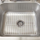 Set of 2 white wire sink protectors by Better Houseware, 16" x 12.3" each