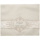 Faux Leather Challah Cover 45X55 cm with Embossed logo