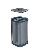 Joseph Joseph Tota 60-litre Laundry Hamper Separation Basket with Lid - Black