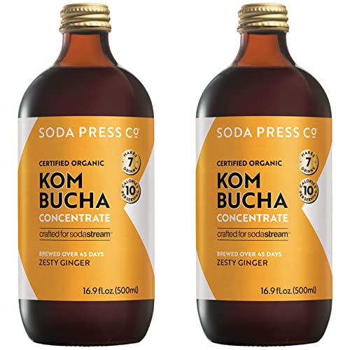 Sodastreem 500ML Zesty Ginger Kombucha