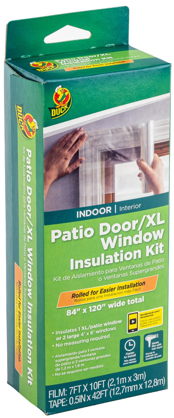 Window Seal Shrink Kit Covers 84" X 120"