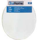 TOILET SEAT VINYL -SOFT -WHITE