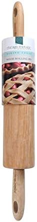 17.5" Wood Rolling Pin