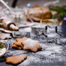 Fox Run 6 Piece Star Cookie Cutter Set