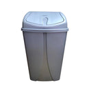 Plastic Swing Trash Bin 25 Liter, Grey