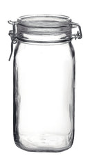 Fido Clear Glass Jar with 85 mm Gasket, 1.5 Liter