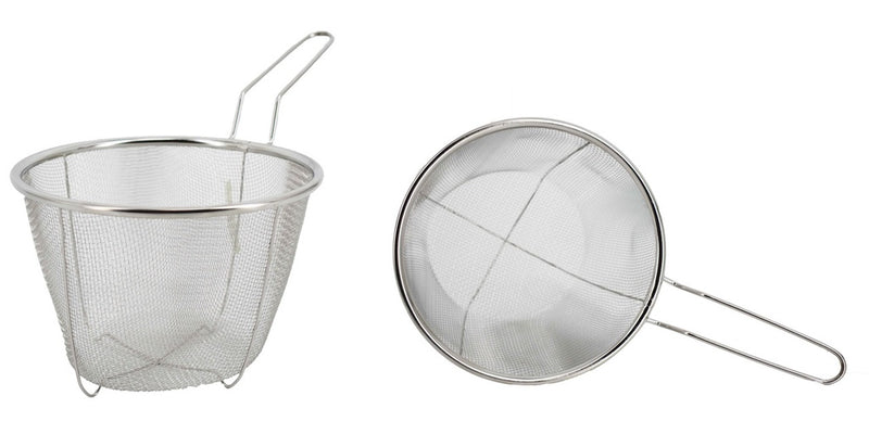7" SS Deep Fry Strainer