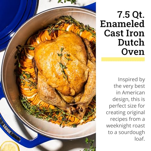 Qt Blue Enamel Dutch Oven – LODGE – Lodge
