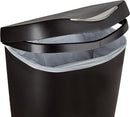 Umbra 084200-047 Brim Step On Trash Can, Black, 13 Gallon