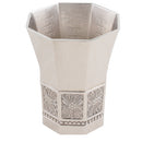 Nickel plated Kiddush cup shown on a white background.